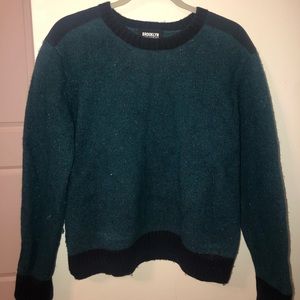 Brooklyn industries turquoise sweater